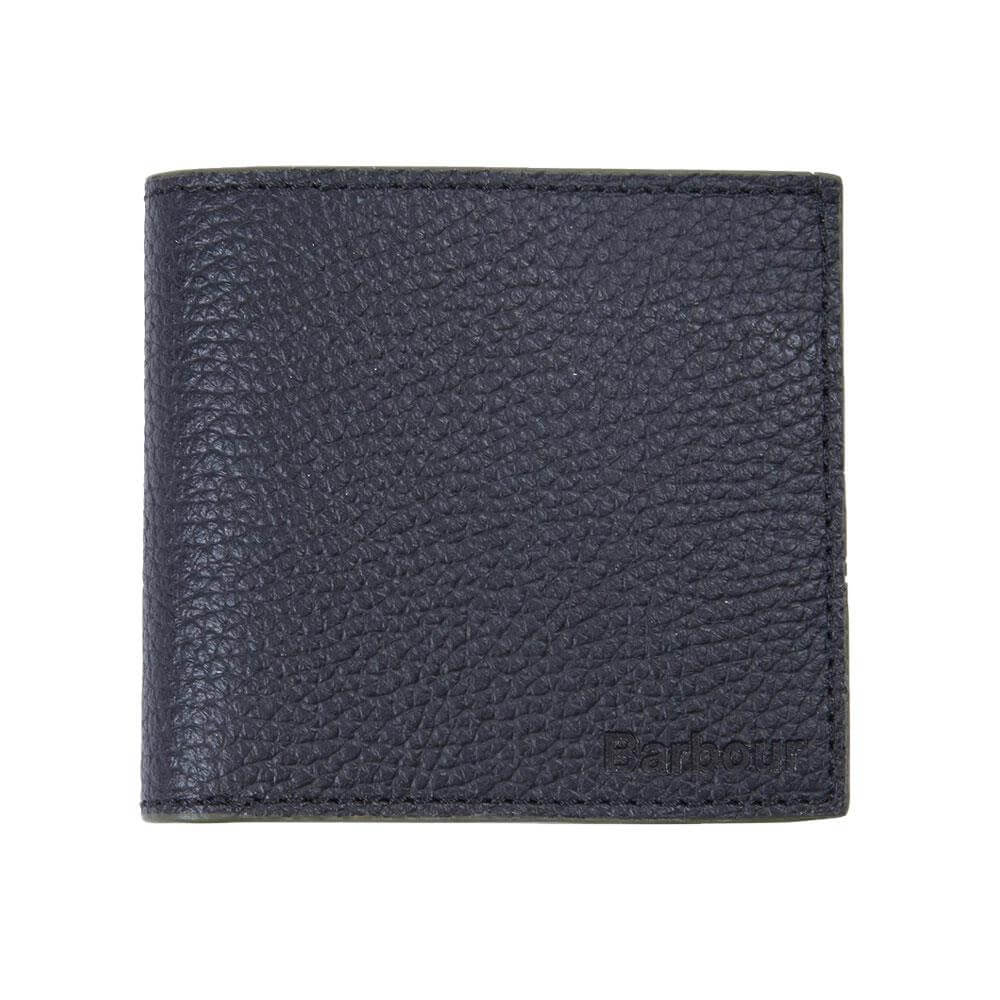 Barbour Grain Leather Billfold Wallet